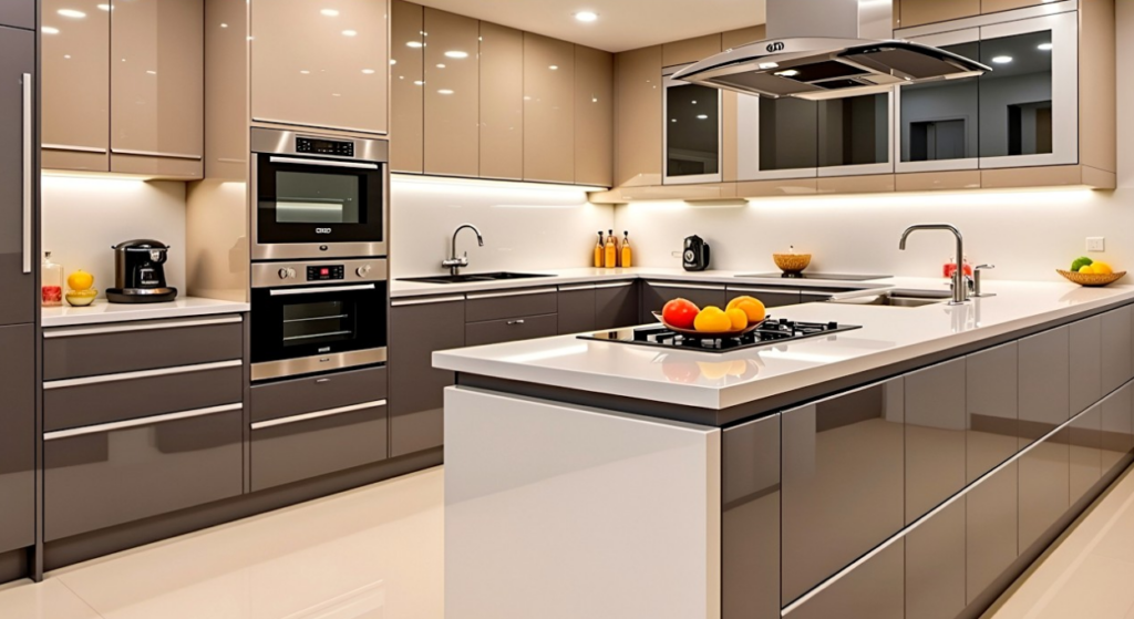 Stunning luxury kitchen renovation by Danish Jafri – Peasedown St John, Bath Audi